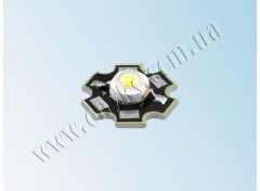 Сверхъяркий светодиод LED 1W White Star